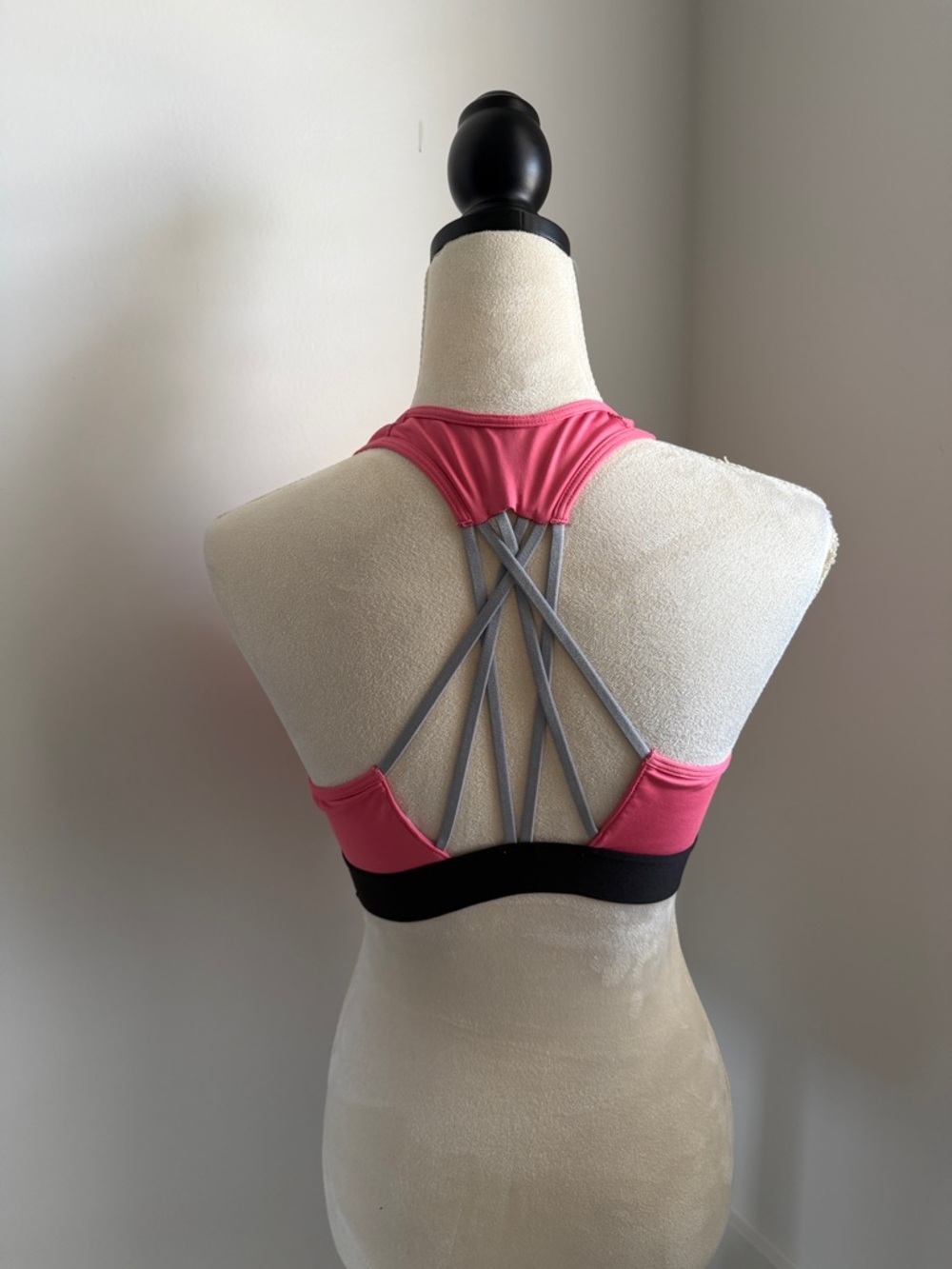 Victoria Sport Coral Racerback Sports Bra - Picture 2 of 5